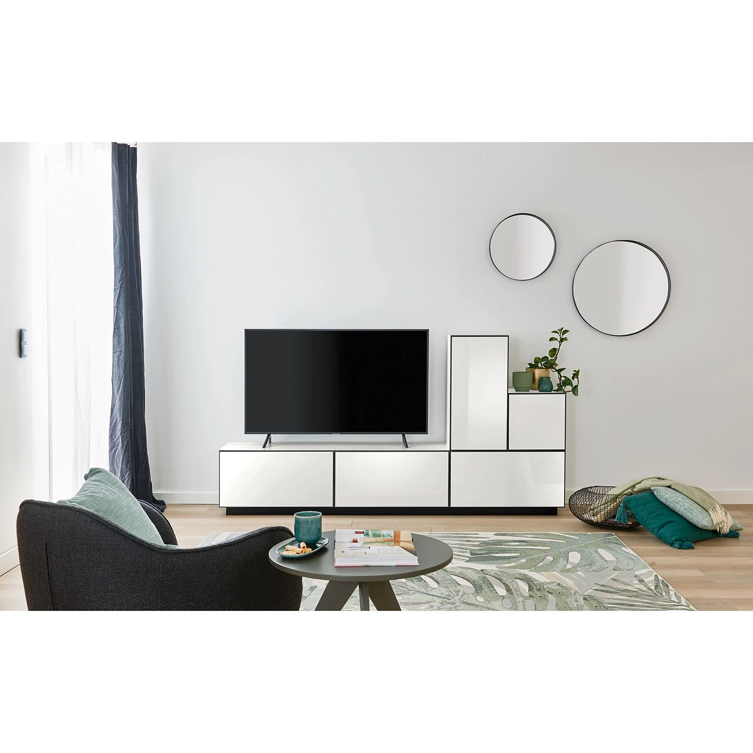 Now! by hülsta Ensemble now to go colour II (5 élém.) - Blanc pur brillant / Blanc neige 4 Now! by hülsta Ensemble now to go colour II (5 élém.) - Blanc pur brillant / Blanc neige – Image 2