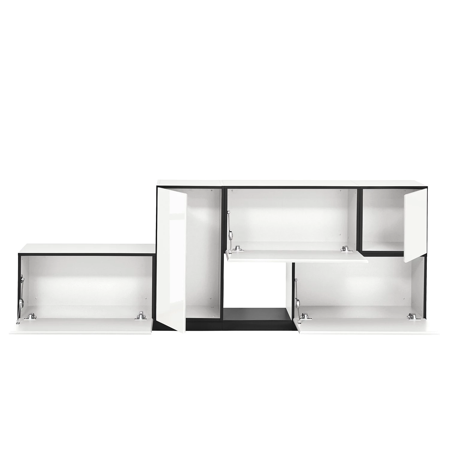 Now! by hülsta Ensemble now to go colour II (5 élém.) - Blanc pur brillant / Blanc neige 15 Now! by hülsta Ensemble now to go colour II (5 élém.) - Blanc pur brillant / Blanc neige – Image 13