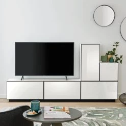 Now! by hülsta Ensemble now to go colour II (5 élém.) - Blanc pur brillant / Blanc neige