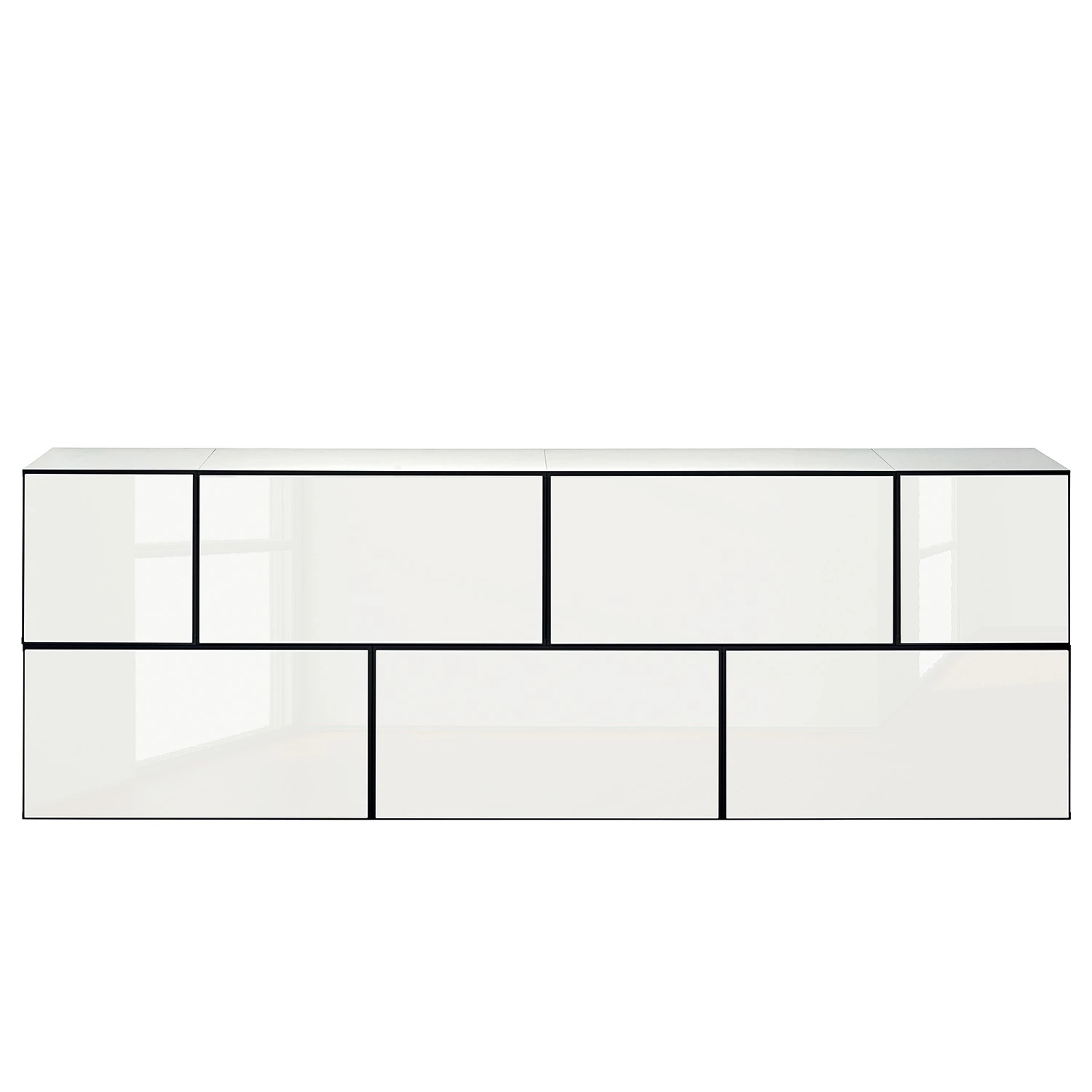 Now! by hülsta Ensemble now to go colour VI (7 élém.) - Blanc pur brillant / Blanc neige 6 Now! by hülsta Ensemble now to go colour VI (7 élém.) - Blanc pur brillant / Blanc neige – Image 4