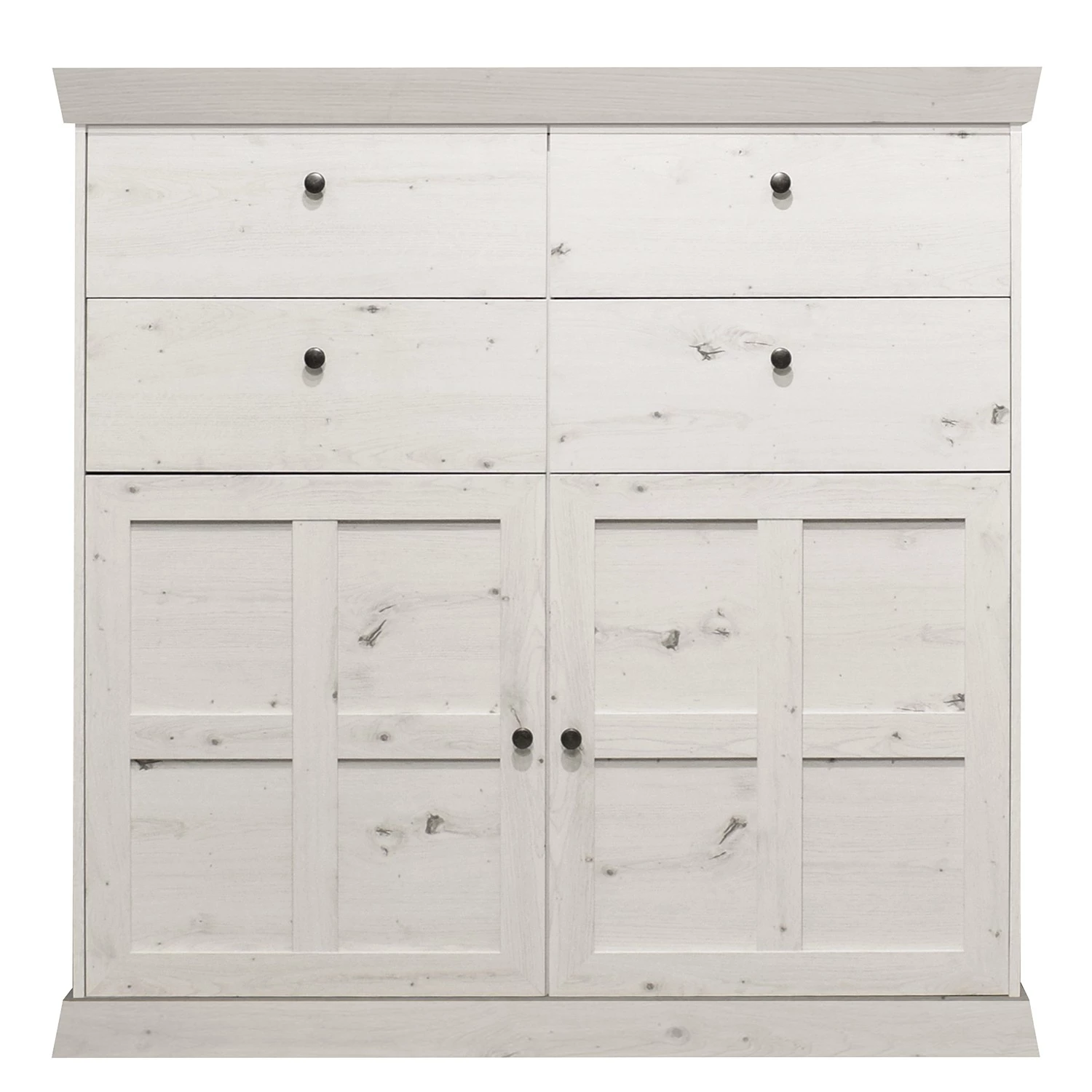 Ridgevalley Ensemble meubles TV Maiossa III (4 él.) - Imitation pin blanc 11 Ridgevalley Ensemble meubles TV Maiossa III (4 él.) - Imitation pin blanc – Image 9