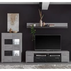 Loftscape Ensemble meubles TV Mantador II (3 él.) - Gris