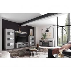 Loftscape Ensemble meubles TV Mantador I (4 él.) - Gris -Meubles TV muraux Soldes 1000312628 211216 12071300148 MOOD DETAILS P000000001000312628 mood