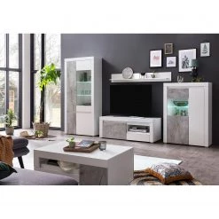 Loftscape Ensemble meubles TV Stonda III (4 élém.) - Blanc -Meubles TV muraux Soldes 1000314595 211209 12532400294 MOOD DETAILS P000000001000314595 mood