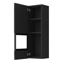 Loftscape Ensemble meubles TV Adschman (6 élém.) - Noir brillant / Noir mat -Meubles TV muraux Soldes 1000314945 211209 13334200094 DETAILS P000000001000314945