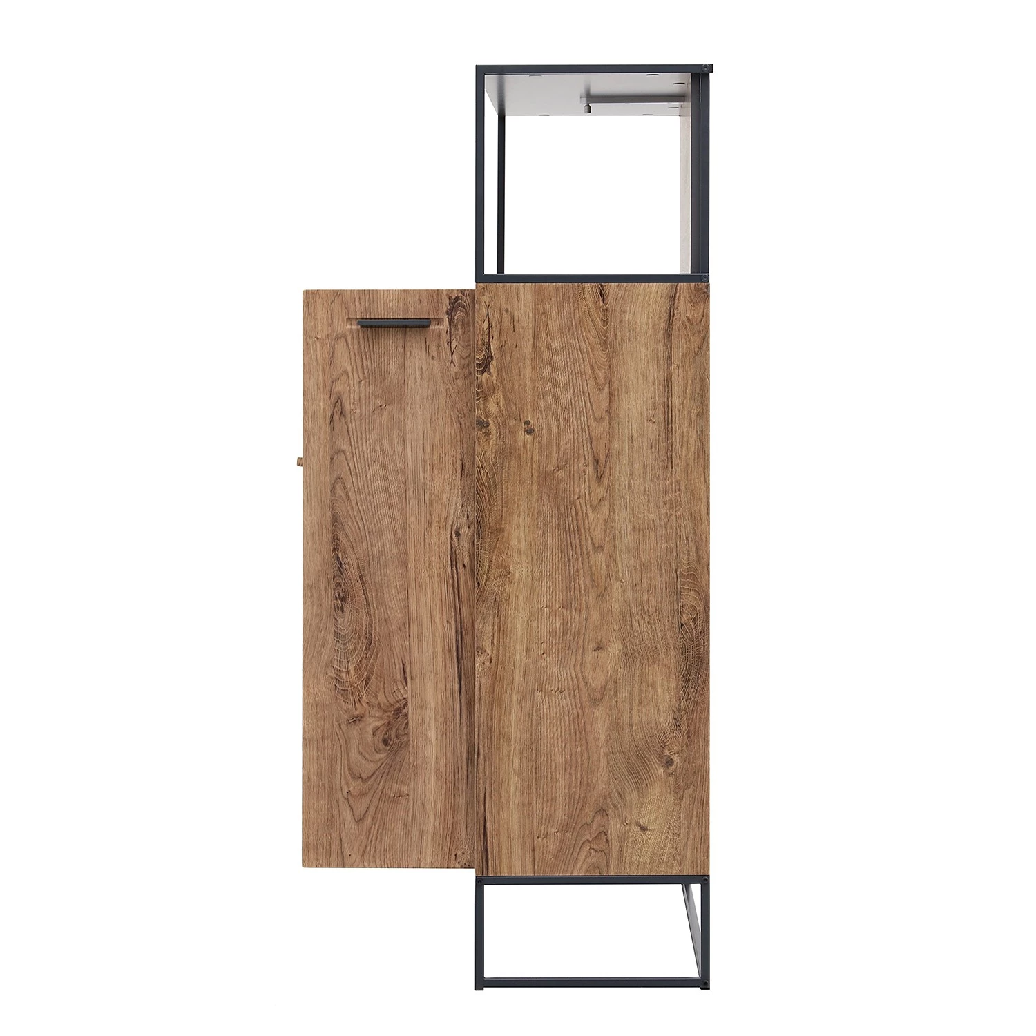 Red Living Ensemble meubles TV Meevoo (2 éléments) - Imitation chêne rustique / Graphite 7 Red Living Ensemble meubles TV Meevoo (2 éléments) - Imitation chêne rustique / Graphite – Image 5