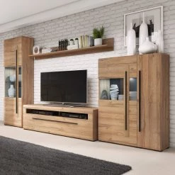Loftscape Ensemble meubles TV Tyfta I (4 éléments) - Imitation chêne Grandson