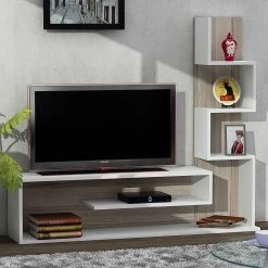 Loftscape Ensemble meubles TV Montpelier - Blanc