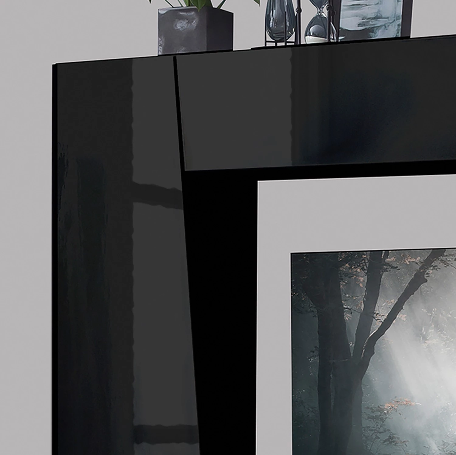 Fredriks Ensemble meubles TV Reedley (4 éléments) - Noir brillant 11 Fredriks Ensemble meubles TV Reedley (4 éléments) - Noir brillant – Image 9