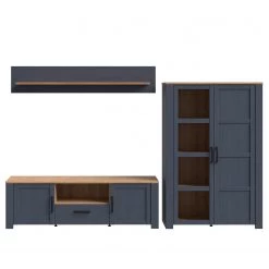 Ridgevalley Ensemble meubles TV Vassia I (3 élém.) - Imitation chêne Navy / Imitation chêne Riviera -Meubles TV muraux Soldes 1000344688 220414 035 DETAILS P000000001000344688