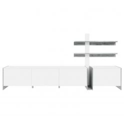 Loftscape Ensemble meubles TV Urban II (3 élém.) - Éclairage Éclairage  - Blanc / Imitation chêne gris -Meubles TV muraux Soldes 1000344692 220414 030 DETAILS P000000001000344692