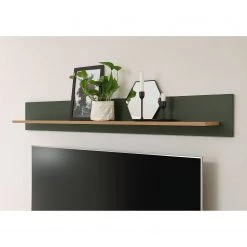 Norrwood Ensemble meubles TV Cardet (2 éléments) - Vert mousse / Imitation chêne de Wotan -Meubles TV muraux Soldes 1000346343 220427 021 MOOD DETAILS P000000001000346343 mood