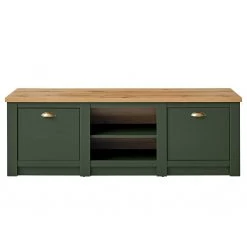 Norrwood Ensemble meubles TV Cardet (2 éléments) - Vert mousse / Imitation chêne de Wotan -Meubles TV muraux Soldes 1000346343 220427 030 DETAILS P000000001000346343