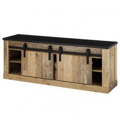 Ridgevalley Ensemble meubles TV Shutter I (3 élém.) - Imitation chêne -Meubles TV muraux Soldes 1000348722 220505 032 DETAILS P000000001000348722