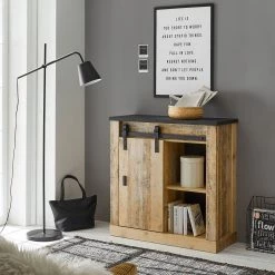 Ridgevalley Ensemble meubles TV Shutter III (3 él.) - Imitation chêne -Meubles TV muraux Soldes 1000348724 220505 023 MOOD DETAILS P000000001000348724 mood