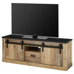 Ridgevalley Ensemble meubles TV Shutter IV (4 élém.) - Imitation chêne -Meubles TV muraux Soldes 1000348725 220505 040 DETAILS P000000001000348725