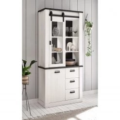 Ridgevalley Ensemble meubles TV Shutter IV (4 élém.) - Imitation pin blanc -Meubles TV muraux Soldes 1000348729 220505 022 MOOD DETAILS P000000001000348729 mood