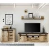 Ridgevalley Ensemble meubles TV Shutter II (3 élém.) - Imitation chêne -Meubles TV muraux Soldes 1000348730 220505 011 MOOD IMAGE P000000001000348730 mood