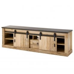 Ridgevalley Ensemble meubles TV Shutter V (3 élém.) - Imitation chêne -Meubles TV muraux Soldes 1000348732 220505 045 DETAILS P000000001000348732