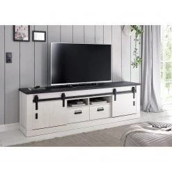 Ridgevalley Ensemble meubles TV Shutter V (3 élém.) - Imitation pin blanc 19 Ridgevalley Ensemble meubles TV Shutter V (3 élém.) - Imitation pin blanc -Meubles TV muraux Soldes 1000348733 220505 022 MOOD DETAILS P000000001000348733 mood