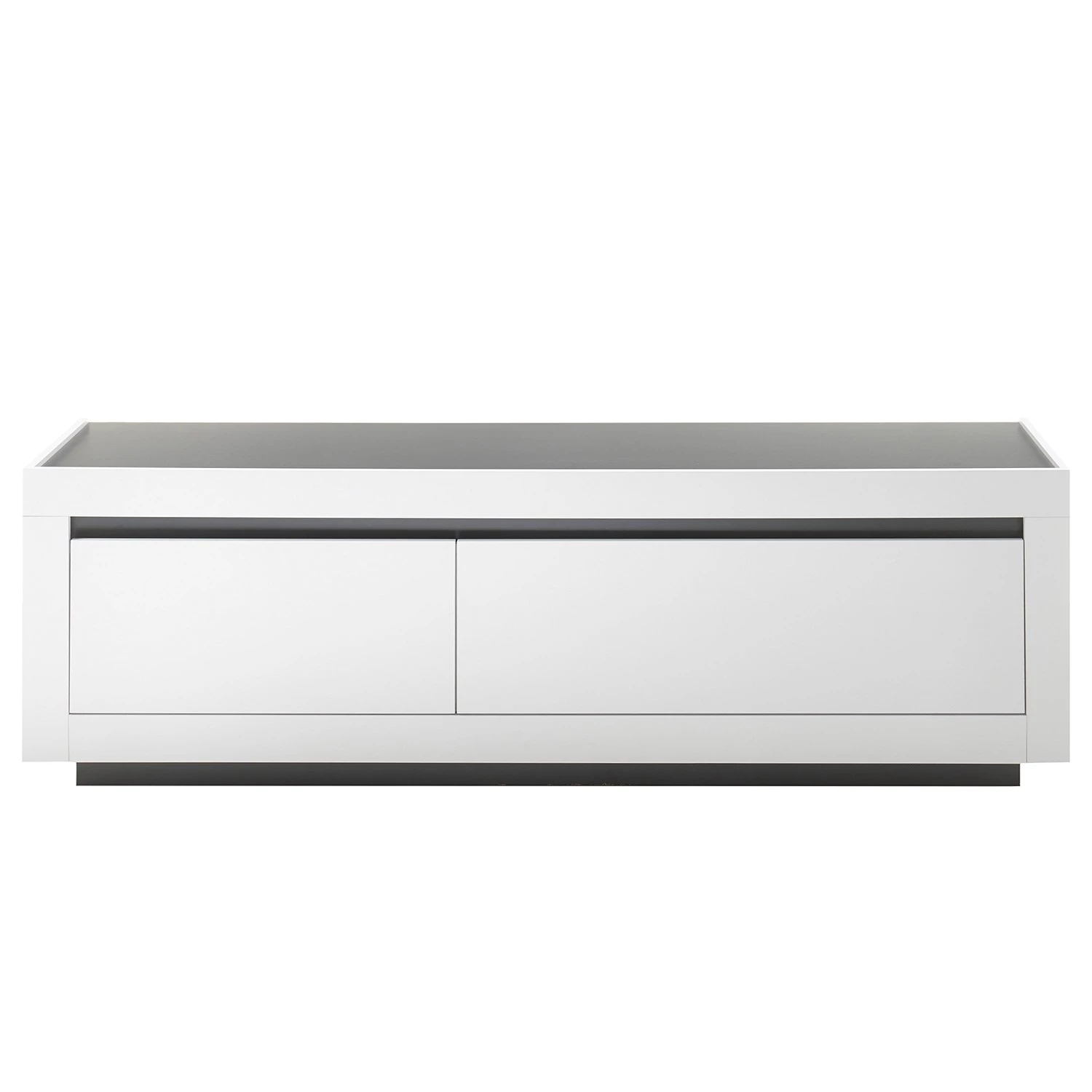 Loftscape Ensemble meubles TV Accra I (4 élém.) - Blanc / Anthracite 10 Loftscape Ensemble meubles TV Accra I (4 élém.) - Blanc / Anthracite – Image 8