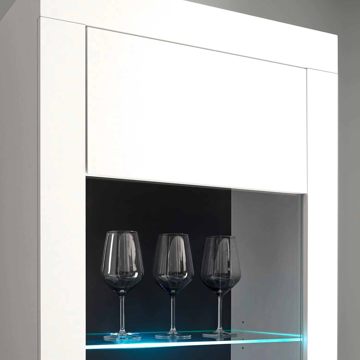 Loftscape Ensemble meubles TV Accra I (4 élém.) - Blanc / Anthracite 20 Loftscape Ensemble meubles TV Accra I (4 élém.) - Blanc / Anthracite – Image 18