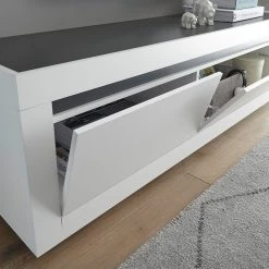 Loftscape Ensemble meubles TV Accra I (4 élém.) - Blanc / Anthracite 43 Loftscape Ensemble meubles TV Accra I (4 élém.) - Blanc / Anthracite -Meubles TV muraux Soldes 1000348830 220506 042 DETAILS P000000001000348830