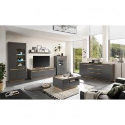 Loftscape Ensemble meubles TV Accra II (4 élém.) - Anthracite / Imitation chêne 30 Loftscape Ensemble meubles TV Accra II (4 élém.) - Anthracite / Imitation chêne -Meubles TV muraux Soldes 1000348832 220506 021 MOOD DETAILS P000000001000348832 mood