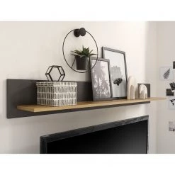 Loftscape Ensemble meubles TV Accra II (4 élém.) - Anthracite / Imitation chêne 34 Loftscape Ensemble meubles TV Accra II (4 élém.) - Anthracite / Imitation chêne -Meubles TV muraux Soldes 1000348832 220506 025 MOOD DETAILS P000000001000348832 mood