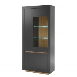 Loftscape Ensemble meubles TV Accra II (4 élém.) - Anthracite / Imitation chêne 41 Loftscape Ensemble meubles TV Accra II (4 élém.) - Anthracite / Imitation chêne -Meubles TV muraux Soldes 1000348832 220506 036 DETAILS P000000001000348832