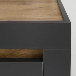 Loftscape Ensemble meubles TV Accra II (4 élém.) - Anthracite / Imitation chêne 48 Loftscape Ensemble meubles TV Accra II (4 élém.) - Anthracite / Imitation chêne -Meubles TV muraux Soldes 1000348832 220506 043 DETAILS P000000001000348832