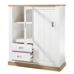 Ridgevalley Ensemble meubles TV Ollezy II (4 élém.) - Imitation pin blanc / Imitation chêne artisan -Meubles TV muraux Soldes 1000349814 220511 038 DETAILS P000000001000349814