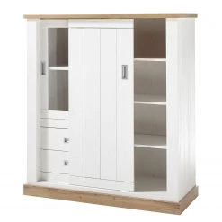 Ridgevalley Ensemble meubles TV Ollezy II (4 élém.) - Imitation pin blanc / Imitation chêne artisan -Meubles TV muraux Soldes 1000349814 220511 039 DETAILS P000000001000349814