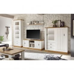 Ridgevalley Ensemble meubles TV Ollezy II (4 élém.) - Imitation pin blanc / Imitation chêne artisan -Meubles TV muraux Soldes 1000349814 220513 020 MOOD DETAILS P000000001000349814 mood