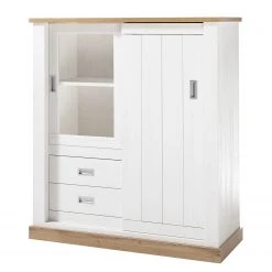 Ridgevalley Ensemble meubles TV Ollezy II (4 élém.) - Imitation pin blanc / Imitation chêne artisan -Meubles TV muraux Soldes 1000349814 220513 036 DETAILS P000000001000349814