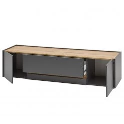 Norrwood Ensemble meubles TV Olon V (4 éléments) - Anthracite -Meubles TV muraux Soldes 1000350325 220517 031 DETAILS P000000001000350325