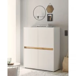 Norrwood Ensemble meubles TV Olon VI (5 éléments) - Blanc -Meubles TV muraux Soldes 1000350333 220517 023 MOOD DETAILS P000000001000350333 mood