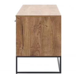 Red Living Ensemble meubles TV Meevoo V (3 élém.) - Imitation chêne rustique / Graphite -Meubles TV muraux Soldes 1000352091 220516 032 DETAILS P000000001000352091