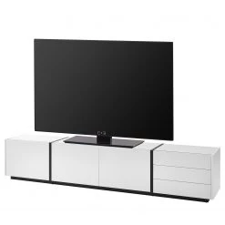 Loftscape Ensemble meubles TV Muuga II (4 élém.) - Blanc / Gris -Meubles TV muraux Soldes 1000356495 220608 030 DETAILS P000000001000356495