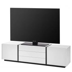 Loftscape Ensemble meubles TV Muuga I (4 éléments) - Blanc / Gris -Meubles TV muraux Soldes 1000356496 220608 036 DETAILS P000000001000356496