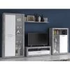 Loftscape Ensemble meubles TV Solidus Par (4 él.) - Blanc / Imitation béton 2 Loftscape Ensemble meubles TV Solidus Par (4 él.) - Blanc / Imitation béton -Meubles TV muraux Soldes 1000356726 220603 011 MOOD IMAGE P000000001000356726 mood