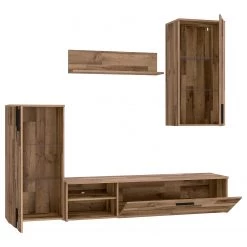 Red Living Ensemble meubles TV Tilsit (4 éléments) - Imitation chêne -Meubles TV muraux Soldes 1000357996 220616 040 DETAILS P000000001000357996