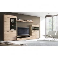 Loftscape Ensemble meubles TV Taradale (4 élém.) - Avec éclairage inclus - Imitation chêne Sonoma -Meubles TV muraux Soldes 1000357998 220616 021 MOOD DETAILS P000000001000357998 mood