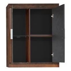 Trendteam Ensemble meubles TV jazz I (4 éléments) - Imitation bois ancien / Anthracite -Meubles TV muraux Soldes 1000362848 220623 065 DETAILS P000000001000362848