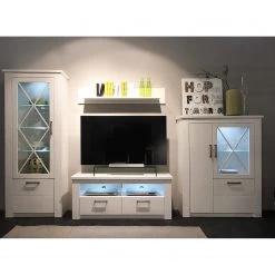 Trendteam Ensemble meubles TV Georgia (4 éléments) - Imitation pin blanc -Meubles TV muraux Soldes 1000362857 220623 022 MOOD DETAILS P000000001000362857 mood