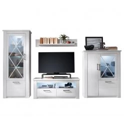 Trendteam Ensemble meubles TV Georgia (4 éléments) - Imitation pin blanc -Meubles TV muraux Soldes 1000362857 220623 070 DETAILS P000000001000362857