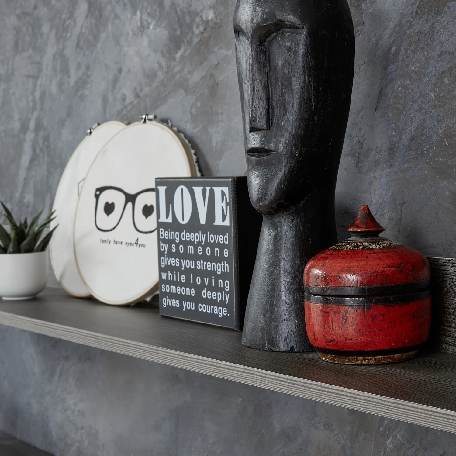 Trendteam Ensemble meubles TV jazz I (4 éléments) - Imitation chêne gris / Blanc 9 Trendteam Ensemble meubles TV jazz I (4 éléments) - Imitation chêne gris / Blanc – Image 7