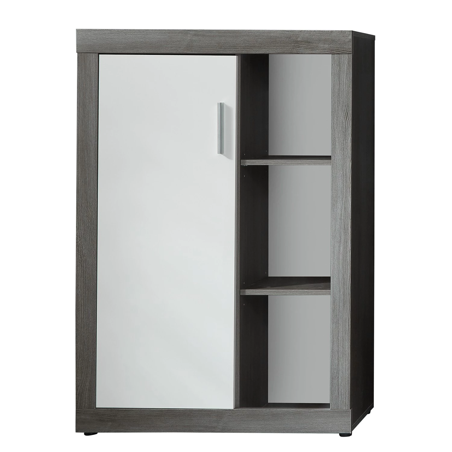 Trendteam Ensemble meubles TV jazz I (4 éléments) - Imitation chêne gris / Blanc 12 Trendteam Ensemble meubles TV jazz I (4 éléments) - Imitation chêne gris / Blanc – Image 10