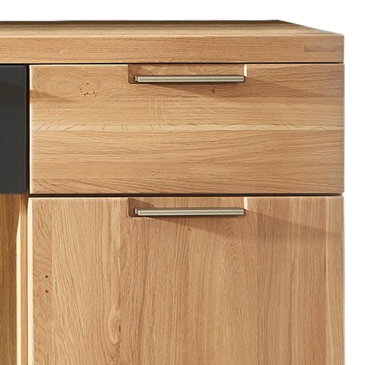 Naturoo Ensemble de meubles Macoun (4 éléments) - Avec éclairage - Partiellement en chêne sauvage massif 13 Naturoo Ensemble de meubles Macoun (4 éléments) - Avec éclairage - Partiellement en chêne sauvage massif – Image 11