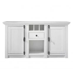 Maison Belfort Ensemble mural Geestland II - 4 éléments - Imitation pin blanc -Meubles TV muraux Soldes sideboard geestland pinie weiss dekor 4535708